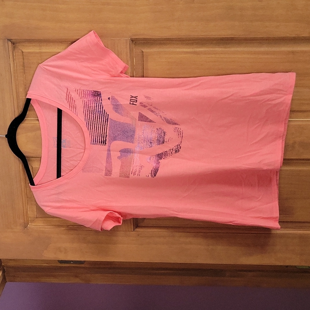 Fox head large t-shirt